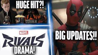 BIG Deadpool MCU Updates, Star Wars Has A HIT, & Marvel Rivals COOKED?!