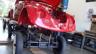 Classic VW BuGs How to Mount Beetle Body to Chassis '65 Build A BuG Project