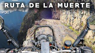 La CARRETERA de la MUERTE en PERÚ | Vuelta al mundo en moto |  CAP # 93