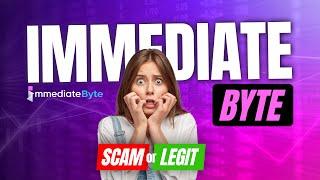 Immediate Byte - Is it a LEGIT platform or a SCAM?Platform Review, AI Crypto Trading Bot 2024