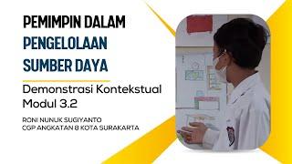 Demonstrasi Kontekstual Modul 3.2 Pengelolaan Sumber Daya (Analisis Video)