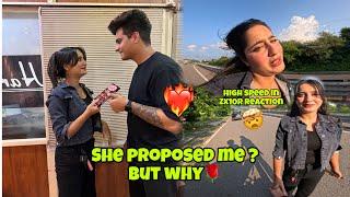 She Proposed me But why ? ️‍ || Zx10r High Speed Reaction 