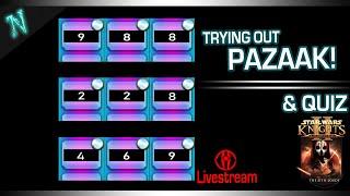 Can we play PvP Pazaak? & Weekly Star Wars Quiz!  - Star Wars Livestream