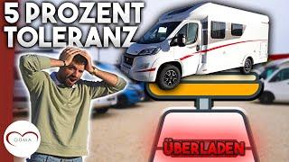 Gewicht beim Wohnmobil!  | 5%-Toleranz - Was hat sich geändert? | Alle Details erklärt | GÜMA TV