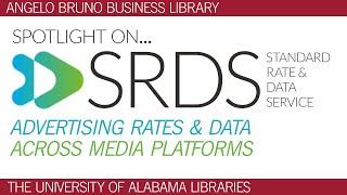 Using SRDS to explore advertising opportunities and costs.