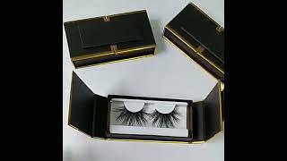 Custom Logo False Eyelashes Packaging Gift Boxes By SUN NATURE #eyelashesboxes #customboxes #shorts