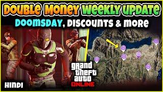 What's NEW in GTA Online This Week? Double Money & RP Explained? Doomsday Heist discounts & More.