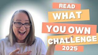 3 Days Till The Read What You Own Challenge 2025 Begins! #RWYO