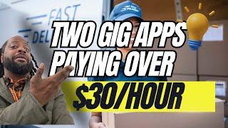 Two Gig apps paying over $30 hour with your own Vehicle  Start Now !