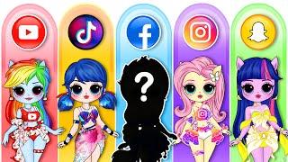 Miraculous Ladybug, Twilight Sparkle & Rainbow Dash Get Social Media Trends Fashion