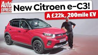 New 2024 Citroen e-C3 – a £22k 200-mile EV!