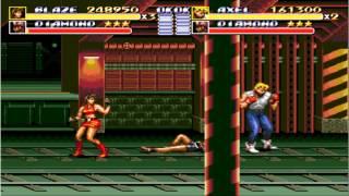 Streets of Rage 3 / Bare Knuckle III ベア・ナックルIII MEGADRIVE no deaths very hard