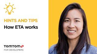 How ETA Works with the TomTom Maps APIs