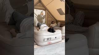 Automatic inflatable bed, automatic inflation and deflation,voice intelligent model frees your hands
