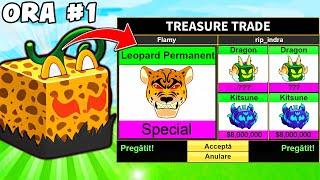 Dau LEOPARD PERMANENT la Trade pentru 24 de ore pe Blox Fruits (Roblox)