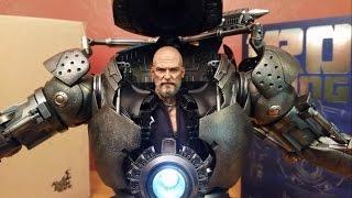 Unboxing Jeff Bridges as Hot Toys Iron Monger 1/6 Scale MMS 164 Iron Man Limited Figure