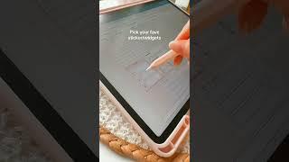 How to download stickers |  2025 ipad planner | #ipad #ipadplanner #goodnotes #digitalplannerpeace