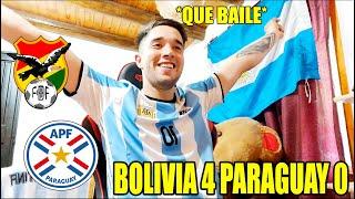  BOLIVIA 4 PARAGUAY 0  VIDEO REACCION DE HINCHA ARGENTINO  Eliminatorias Qatar 2022