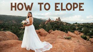 How to Plan Your Elopement Day // Colorado Elopement Videographer and Photographer