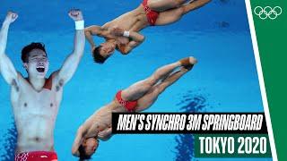 Full Men's Synchronised 3m Springboard Diving Final at Tokyo 2020!