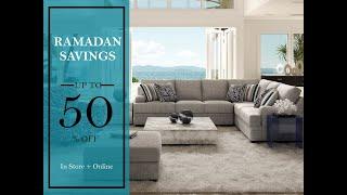 Save up to 50% off ALL Furniture