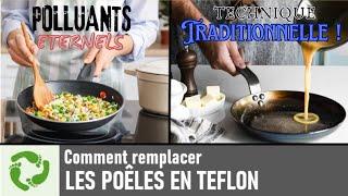 Alternative aux POELES TEFLON / PFAS ️ : J'ai une solution !