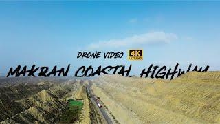 Makran Coastal Highway 4k Drone Video | Hingol National Park Balochistan Aerial Shot | Mars on Earth