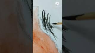 drawing M.S.DHONI with water colour #short#Mohit arts