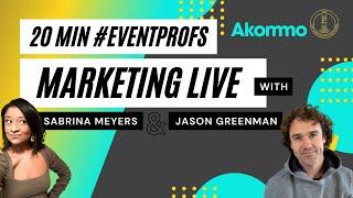 20 Mins #Eventprofs Marketing LIVE