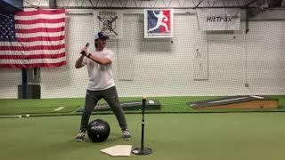 Hitting- Knee Drive Drill