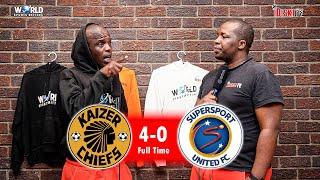 Nabi Must Thank Gaston Sirino | Supersport United 0-4 Kaizer Chiefs | Junior Khanye