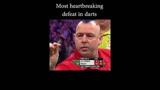 MOST EMOTIONAL loss in DARTS EVER! #darts #peterwright #michaelvangerwen