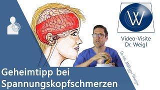 Spannungskopfschmerzen lösen durch meinen Geheimtipp - Erfahren Sie die Ursachen, Symptome, Therapie