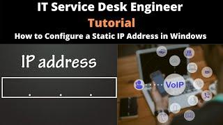 How to Configure a Static IP Address in Windows Servers | How to configure static IP address