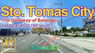 SANTO TOMAS CITY | The Gateway of Batangas | CALABARZON | Batangas Road Trip No. 20 | 4K HDR