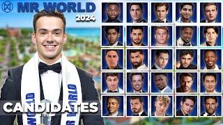 Mister World 2024: Meet ALL the Contestants  | Full Line-Up