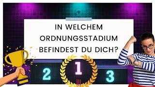 In welchem Ordnungsstadium befindest du dich? | Aufräumen & Organisieren