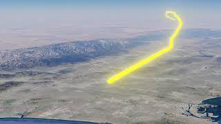 3D KML Route preview - testing addon and flights (no sound)