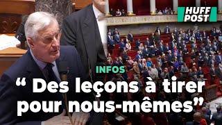 Inondations en Espagne : à l’Assemblée, Michel Barnier appelle à « tirer les leçons » pour la France