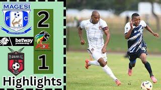 Magesi FC VS TS Galaxy Goals And Extended Highlights| Betway Premiership