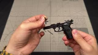 How to assemble and disassemble the M92 Beretta miniature？#maximumarmory