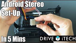 How to Set-up & Install an Android Stereo!