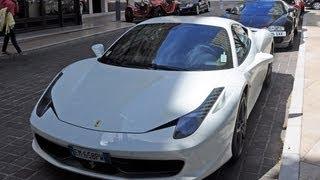 Supercar Parking Lot in Monaco