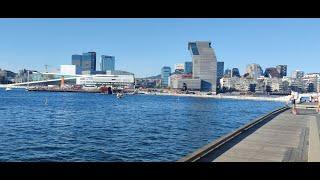 Walking Oslo Norway, اسلو، نروژ