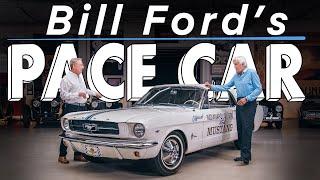 The ACTUAL 1964 1/2 Mustang Indy Pace Car - Bill Ford Reveals Rare Secrets with Jay Leno!