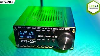 The radio receiver that EVERYONE WANTED!!! Updated ATS-20+ with stock firmware V1.1.5