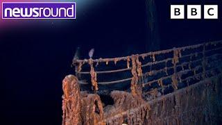 What items were on the famous Titanic ship? | Newsround