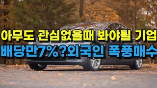 삼성전자보다 매력적인 현대차 지금 봐야됩니다. 배당 수익률만 7% 넘어요? 외국인은 미친듯이 폭풍 매수중 이재명 정부 숨겨진 수혜주 아무도 관심 없을 때 봐야될 현대차 기아
