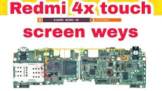 Redmi 4x touch screen weys// touch solution