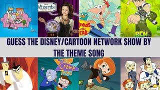 Guess the Disney Channel/Cartoon Network Show by the Theme Song | Guess the Show Challenge